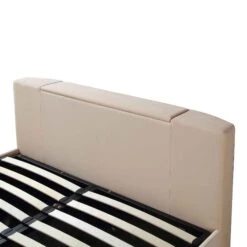 Wilton Champagne Velvet Ottoman TV Bed -Daals Store JAH 015 STONE VEL detail4