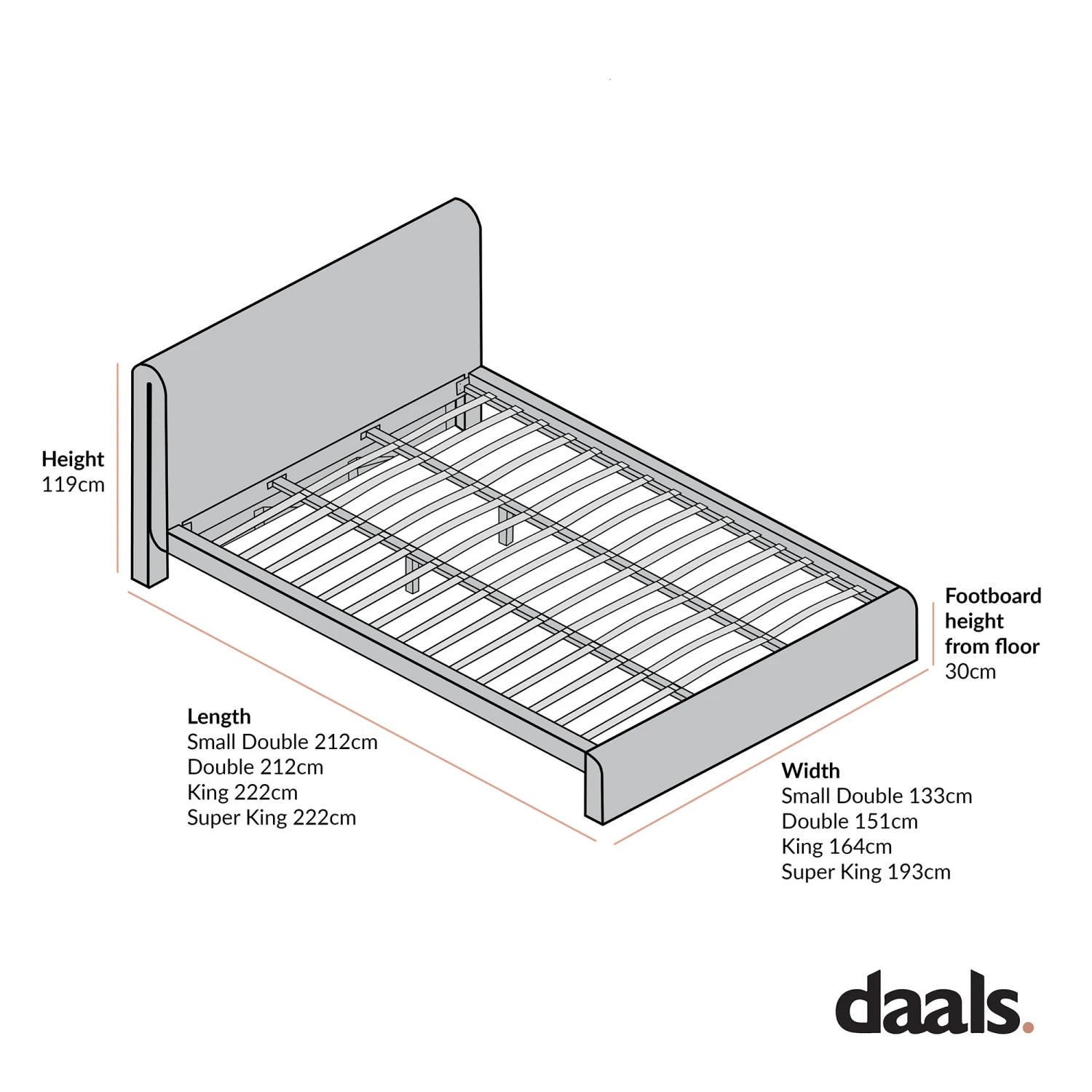 Hampstead Ecru Boucle Curved Bed 6 Hampstead Ecru Boucle Curved Bed - Image 6