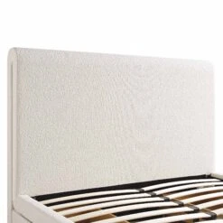 Hampstead Ecru Boucle Curved Bed 21 Hampstead Ecru Boucle Curved Bed -Daals Store JAH 016 ECRU BOU detail1