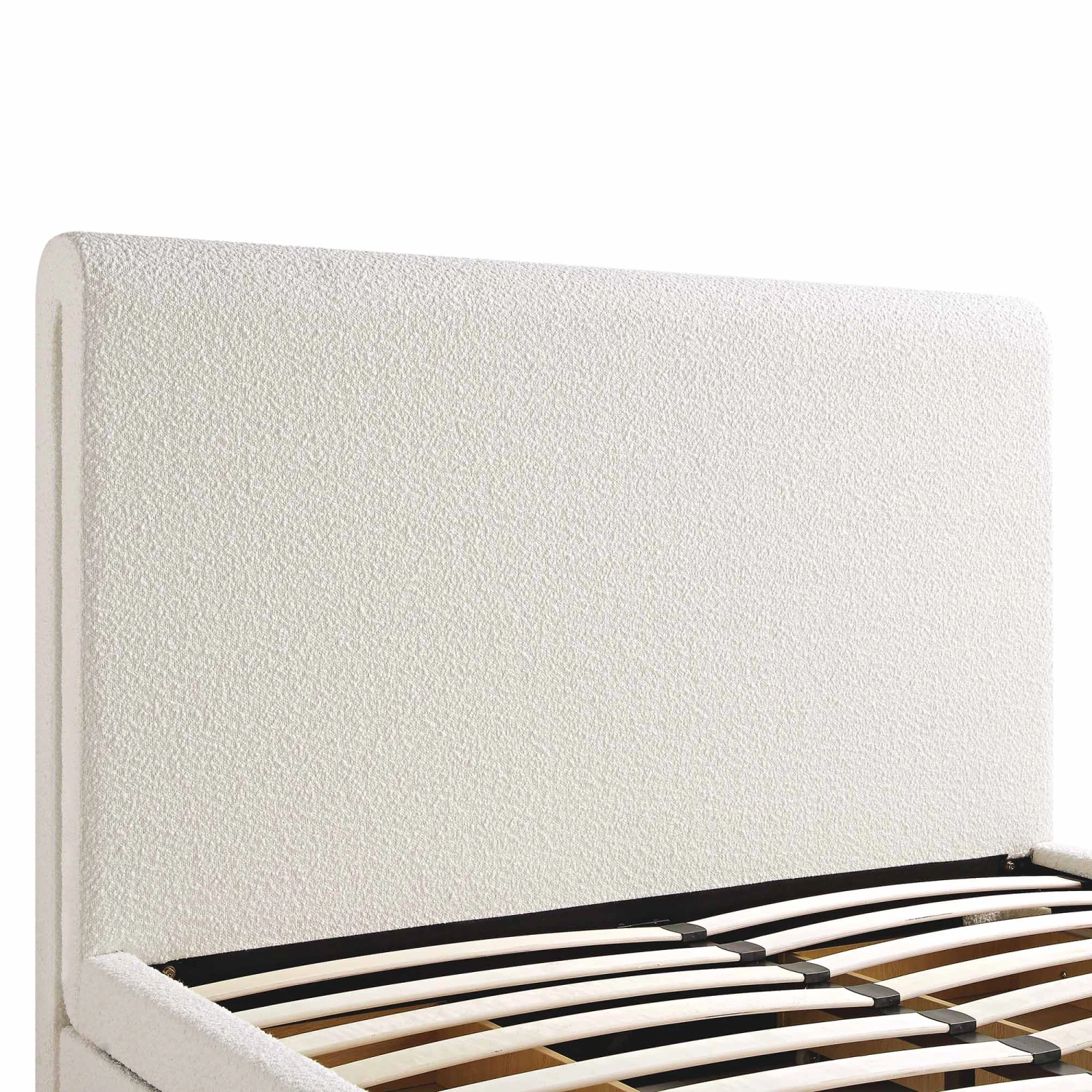 Hampstead Ecru Boucle Curved Bed 10 Hampstead Ecru Boucle Curved Bed - Image 10