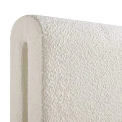 Hampstead Ecru Boucle Curved Bed 22 Hampstead Ecru Boucle Curved Bed -Daals Store JAH 016 ECRU BOU detail2