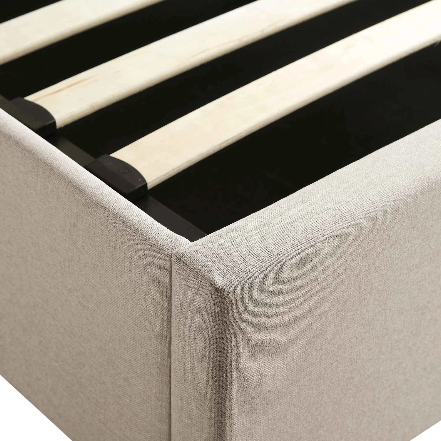 Wilton Warm Stone Fabric Ottoman Storage Bed 14 Wilton Warm Stone Fabric Ottoman Storage Bed - Image 14