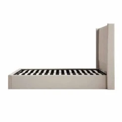 Wilton Champagne Velvet Ottoman Storage Bed -Daals Store JAH 017 STONE VEL WB4