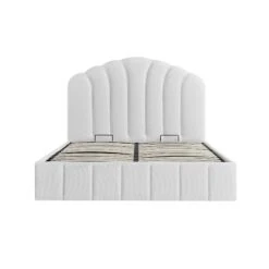 Hana Ottoman Storage Bed, Ecru Boucle 23 Hana Ottoman Storage Bed, Ecru Boucle -Daals Store JAH 020 ECRU BOU WB1