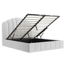 Hana Ottoman Storage Bed, Ecru Boucle 26 Hana Ottoman Storage Bed, Ecru Boucle -Daals Store JAH 020 ECRU BOU WB3