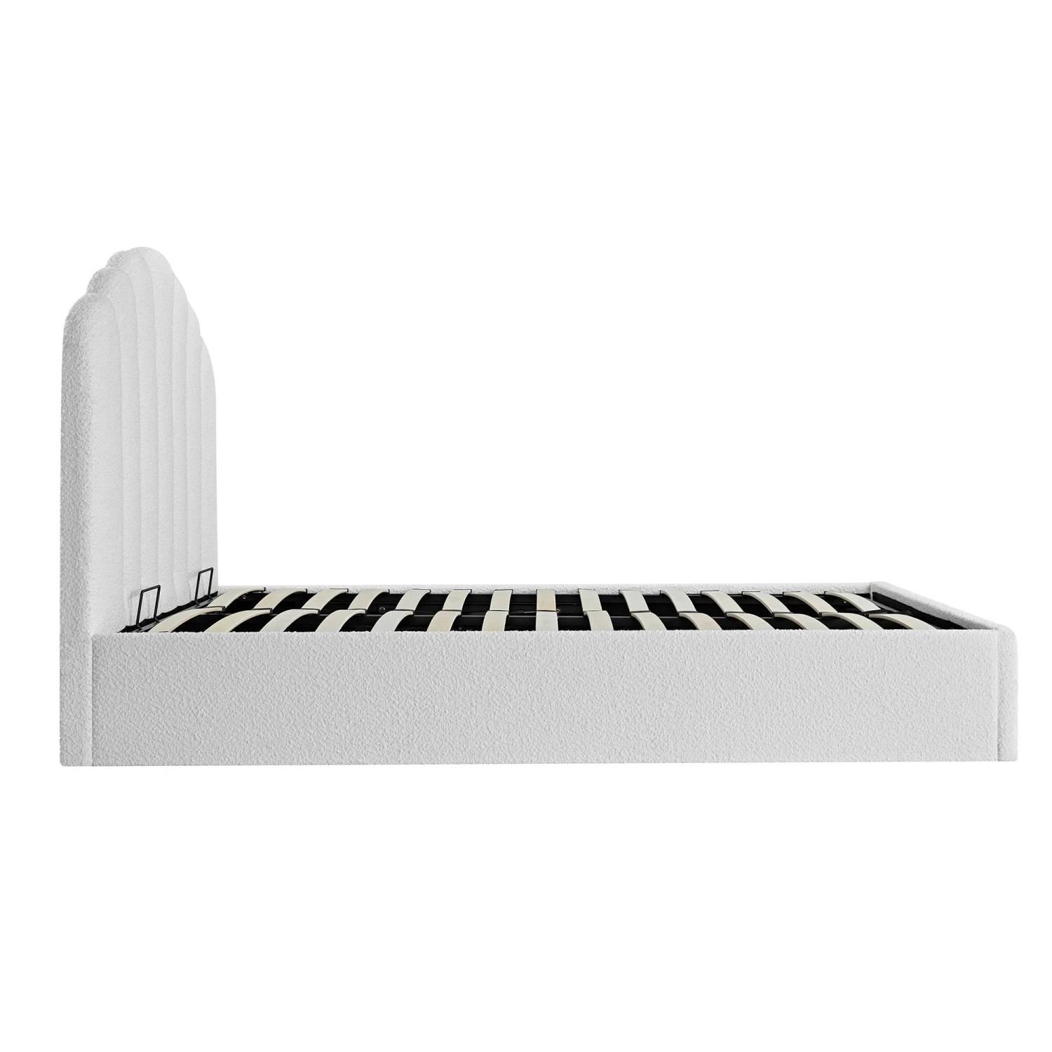 Hana Ottoman Storage Bed, Ecru Boucle 13 Hana Ottoman Storage Bed, Ecru Boucle - Image 13