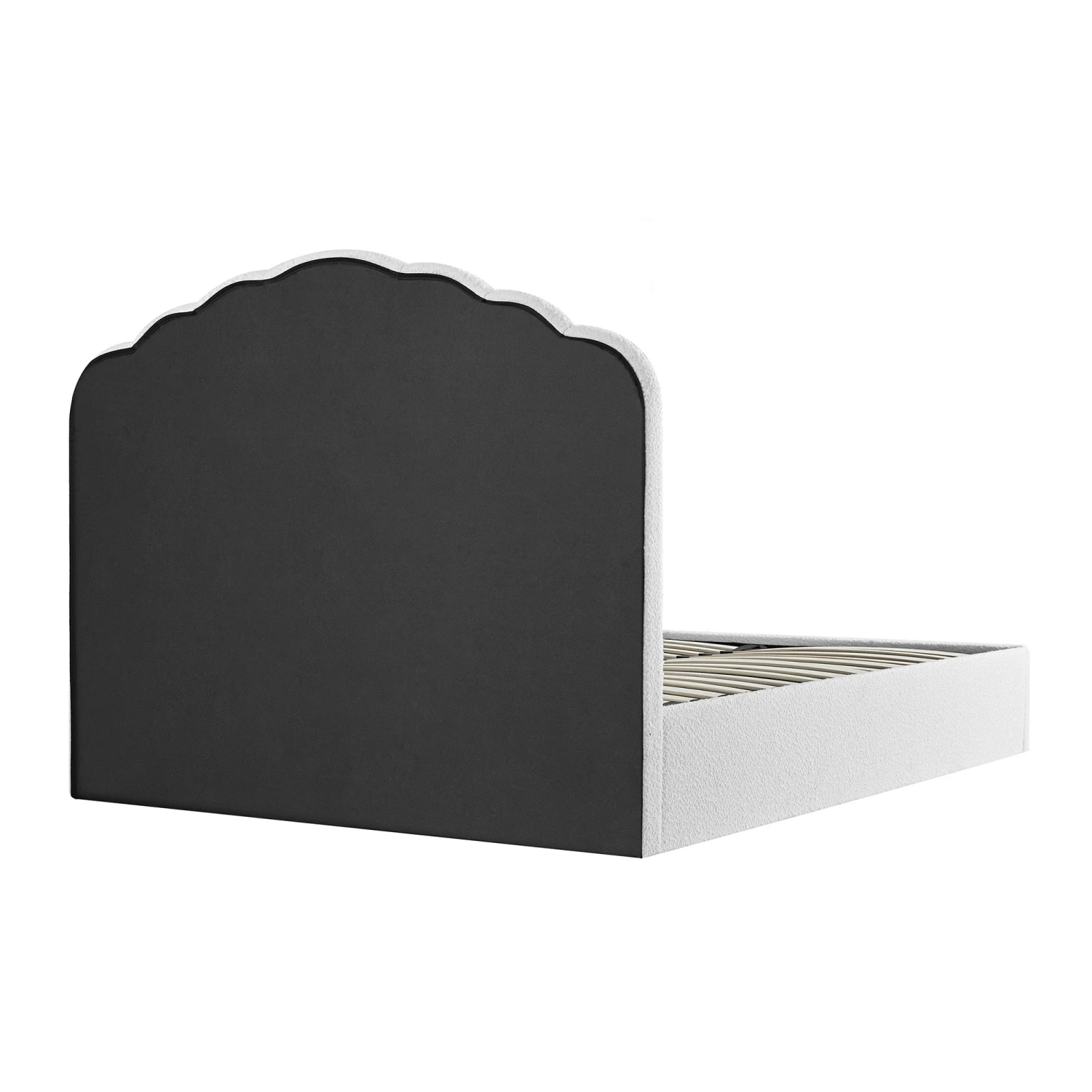 Hana Ottoman Storage Bed, Ecru Boucle 14 Hana Ottoman Storage Bed, Ecru Boucle - Image 14