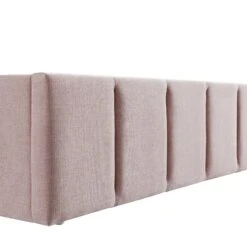 Hana Ottoman Storage Bed, Petal Pink Chenille -Daals Store JAH 020 PINK CHEN detail4
