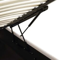 Pimlico End Opening Ottoman Storage Bed Frame With Multi-colour LED Headboard (Beige Fabric) 23 Pimlico End Opening Ottoman Storage Bed Frame With Multi-colour LED Headboard (Beige Fabric) -Daals Store JAH 05 BEIGEFAB detail1