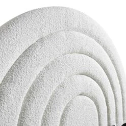 Archer White Boucle Ottoman Storage Bed -Daals Store JAH 09 ECRUBOUCLE detail2