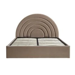 Archer Mink Velvet Ottoman Storage Bed -Daals Store JAH 09 MINKVEL WB1