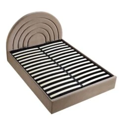 Archer Mink Velvet Ottoman Storage Bed -Daals Store JAH 09 MINKVEL WB4