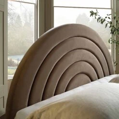 Archer Mink Velvet Ottoman Storage Bed -Daals Store JAH 09 MINKVEL scene3