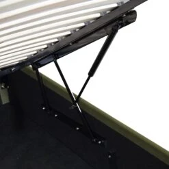 Archer Moss Green Velvet Ottoman Storage Bed -Daals Store JAH 09 MOSSGREEN detail3