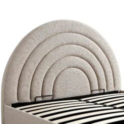 Archer Taupe Boucle Ottoman Storage Bed 22 Archer Taupe Boucle Ottoman Storage Bed -Daals Store JAH 09 TAUPEBOUCLE detail1