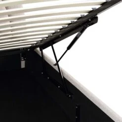 Archer Taupe Boucle Ottoman Storage Bed 24 Archer Taupe Boucle Ottoman Storage Bed -Daals Store JAH 09 TAUPEBOUCLE detail3