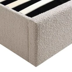 Archer Taupe Boucle Ottoman Storage Bed 25 Archer Taupe Boucle Ottoman Storage Bed -Daals Store JAH 09 TAUPEBOUCLE detail4