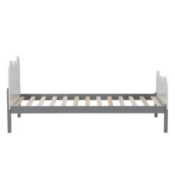 Hedwig Wooden Cloud Headboard Kid's Single Bed 14 Hedwig Wooden Cloud Headboard Kid's Single Bed -Daals Store JIN 018 WHITE WB3