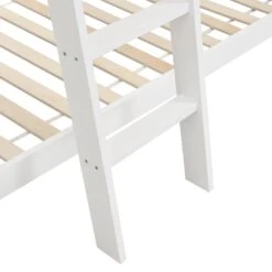 Newton White Solid Wood Kid's Treehouse Bunk Bed -Daals Store JIN 019 WHITE detail3