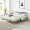 Linnelle Solid Wood Bed Frame In Grey 25 Linnelle Solid Wood Bed Frame In Grey -Daals Store JIN 02 GREY main