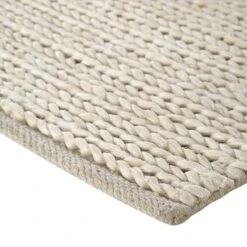 Aurora Hand Braided Cream Jute Rug 15 Aurora Hand Braided Cream Jute Rug -Daals Store KI AURORA RUG CREAM detail1