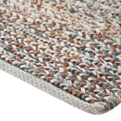 Aurora Hand Braided Bronze & Teal Jute Rug -Daals Store KI AURORA RUG detail4