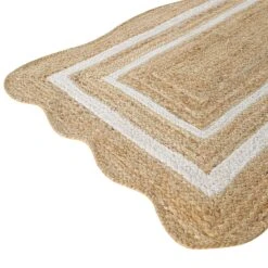 Evie Hand Braided Jute Scallop Runner 14 Evie Hand Braided Jute Scallop Runner -Daals Store KI EVIE RUNNER detail3