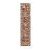 Farah Kilim Traditional Handwoven Wool & Jute Deep Red Runner