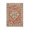 Farah Kilim Traditional Handwoven Wool & Jute Deep Red Rug 10 Farah Kilim Traditional Handwoven Wool & Jute Deep Red Rug -Daals Store KI FARAH RUG KILIM WB1