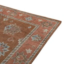Premium Hand-Knotted Heritage Collection Florentine Rose New Zealand Wool Rug 12 Premium Hand-Knotted Heritage Collection Florentine Rose New Zealand Wool Rug -Daals Store KI FLORENTINE RUG ROSE detail2