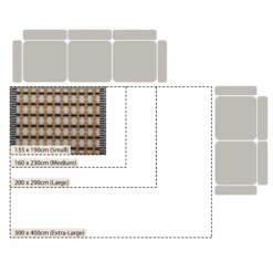 Havana Smoke & Amber Indoor Outdoor Handwoven Rug 9 Havana Smoke & Amber Indoor Outdoor Handwoven Rug -Daals Store KI HAVANA RUG PET CHART