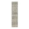 Indra Dark Grey Handwoven Wool & Jute Runner - 300x66cm Textured Hallway Rug -Daals Store KI INDRA RUG DKGREY RUNNER WB1