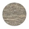 Kansas Bobble Round Rug – Grey & Beige Handwoven Hemp & Cotton Textured Area Rug (160cm) -Daals Store KI KANSAS RUG ROUND WB1