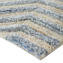 Nimbus Blue Hand Tufted New Zealand Wool Rectangular Rug 9 Nimbus Blue Hand Tufted New Zealand Wool Rectangular Rug -Daals Store KI NIMBUS RUG BLUE detail2