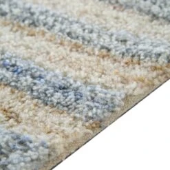 Nimbus Blue Hand Tufted New Zealand Wool Rectangular Rug 10 Nimbus Blue Hand Tufted New Zealand Wool Rectangular Rug -Daals Store KI NIMBUS RUG BLUE detail3
