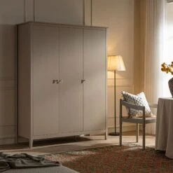 Safi Kilim Deep Orange and Blue Handwoven Jute & Cotton Geometric Rug -Daals Store KI SAFI RUG KILIM scene1