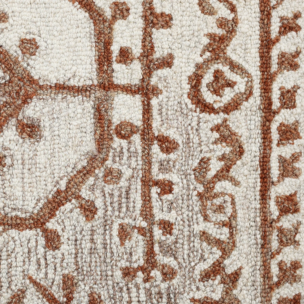 Varanasi Traditional Hand Tufted Wool Rug 9 Varanasi Traditional Hand Tufted Wool Rug - Image 9