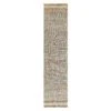 Kerala Variegated Wool And Jute Hand Braided Runner 16 Kerala Variegated Wool And Jute Hand Braided Runner -Daals Store KI VARJUTE RUNNER WB1