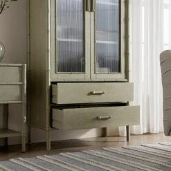 Villa Stripe Indoor Outdoor Handwoven Grey Rug 10 Villa Stripe Indoor Outdoor Handwoven Grey Rug -Daals Store KI VILLA RUG scene2