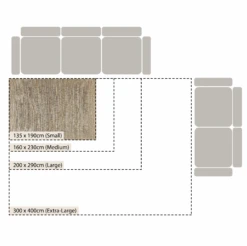 Cambria Wool And Jute Handwoven Patterned Rectangular Rug 10 Cambria Wool And Jute Handwoven Patterned Rectangular Rug -Daals Store KI WJUTE RUG CHART