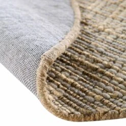 Cambria Wool And Jute Handwoven Patterned Round Rug 15 Cambria Wool And Jute Handwoven Patterned Round Rug -Daals Store KI WJUTE RUG ROUND detail4