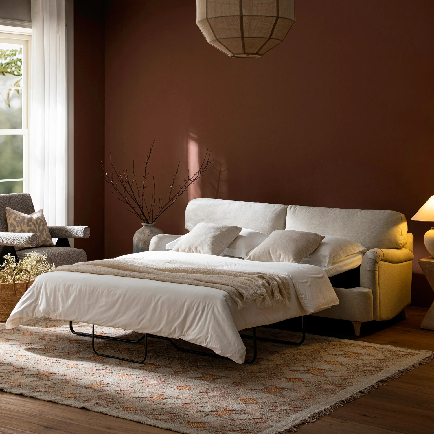 Yasmin Kilim Pink Handwoven Wool & Jute Rug 2 Yasmin Kilim Pink Handwoven Wool & Jute Rug - Image 2