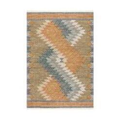Zairya Kilim Handwoven Wool & Cotton Rug