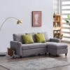 Campbell 3 Seater Sofa With Reversible Chaise In Light Grey 18 Campbell 3 Seater Sofa With Reversible Chaise In Light Grey -Daals Store LVSF 01 LGREY main