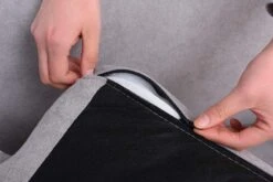 Sherbrook 3 Seater Fabric Sofa With Contrasting Trim In Light Grey Fabric 14 Sherbrook 3 Seater Fabric Sofa With Contrasting Trim In Light Grey Fabric -Daals Store LVSF 02 LGREY 3ST scene6