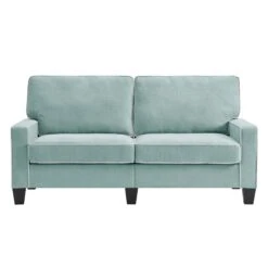Sherbrook Large 2-Seater Mint Brushed Fabric Sofa With Contrasting Piping 10 Sherbrook Large 2-Seater Mint Brushed Fabric Sofa With Contrasting Piping -Daals Store LVSF 02 MINT 3ST WB1