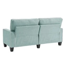 Sherbrook Large 2-Seater Mint Brushed Fabric Sofa With Contrasting Piping 13 Sherbrook Large 2-Seater Mint Brushed Fabric Sofa With Contrasting Piping -Daals Store LVSF 02 MINT 3ST WB3