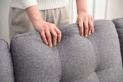 Brunswick Large 4-Seater Storage Chaise Sofa In Dark Grey -Daals Store LVSF 03 DARKGREY scene6