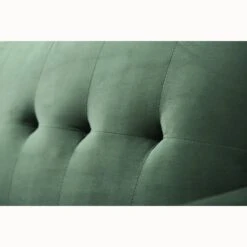 Clarence Sofa Range In Green Velvet -Daals Store LVSF 06 GREENVEL detail1