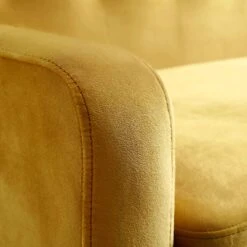 Clarence 3-Seater Sofa In Mustard Yellow Velvet -Daals Store LVSF 06 MUSTARDVEL 3ST detail3